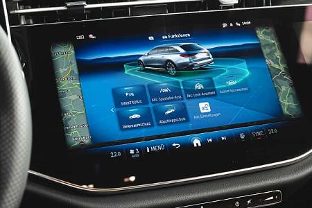 Mercedes E-Klasse T, Display