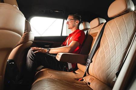 Mercedes E-Klasse T, Rückbank