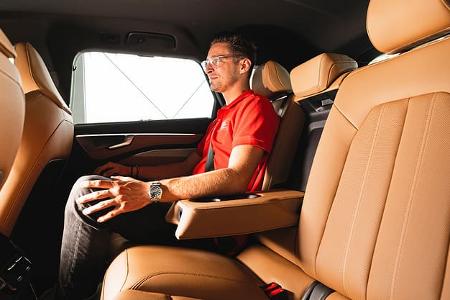 Audi A6 Avant, Rückbank