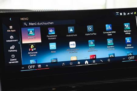 BMW 5 Touring, Display