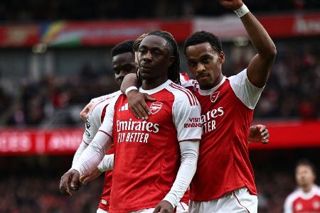 Arsenal baut Tabellenführung aus - ManCity patzt