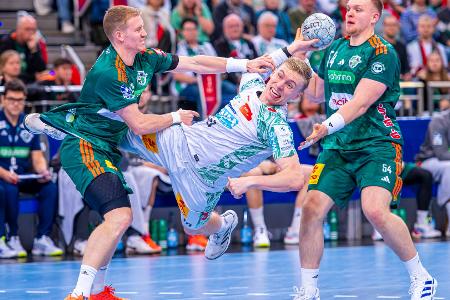 HBL: Meister Berlin patzt - Magdeburg mit Mühe