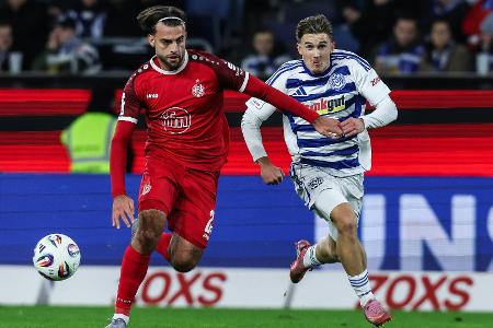 3. Liga: Duisburg verpasst Rückkehr an die Spitze