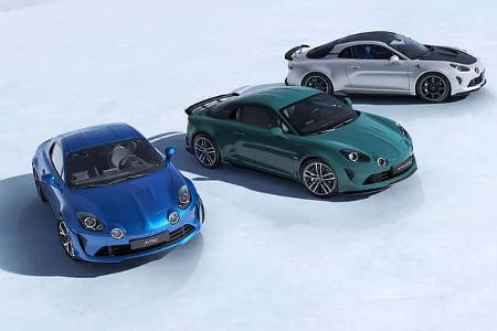 Alpine A110 Modellfamilie