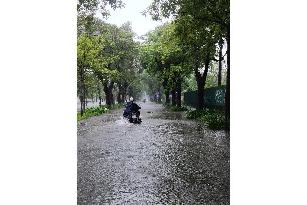 Die Behörden warnten vor Sturzfluten.
