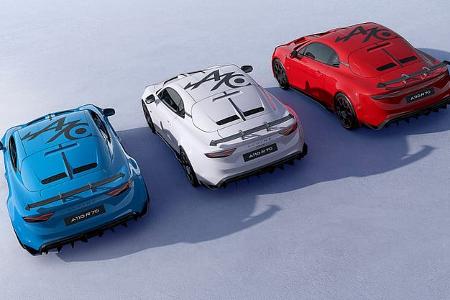 Alpine A110 R 70 Sportwagen Sondermodell