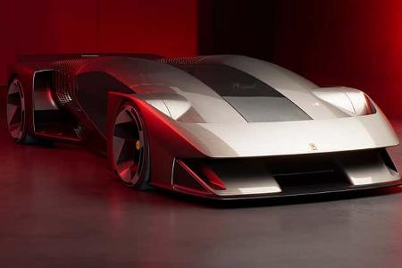 Ferrari F76 Hypercar Sportwagen Studie Concept Car Showcar NFT