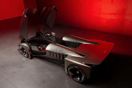 Ferrari F76 Hypercar Sportwagen Studie Concept Car Showcar NFT