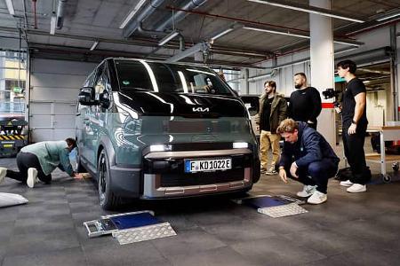 10/2025 Kia PV5 Transporter Guiness Weltrekord Reichweite