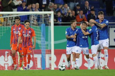 DFB-Pokal: Darmstadt wirft Schalke raus