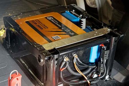 Einbau Lithiumbatterie