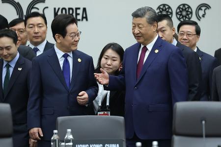 Chinas Präsident Xi forderte von den Apec-Partnern von mehr Zusammenarbeit. 