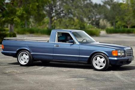Mercedes 500 SEL W126 Pick-up