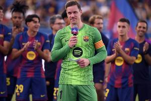 Ter Stegen nach Rücken-OP wieder auf dem Platz