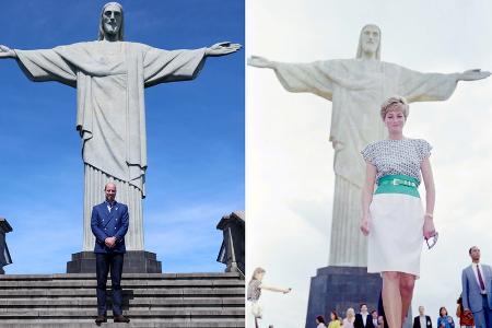 Auf den Spuren von Diana: Prinz William stellt ikonisches Foto nach