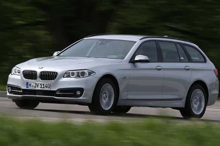 BMW 520i Touring, Seitenansicht