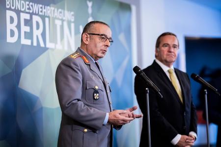 Deutschlands rangöchster Soldat, Generalinspekteur Carsten Breuer, spricht von einer 