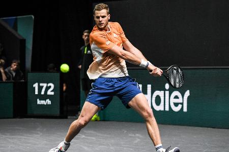 Tennis: Hanfmann verpasst Coup gegen Djokovic