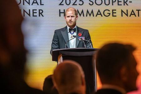 Prinz Harry bedankt sich bei Toronto für seine große Liebe Meghan