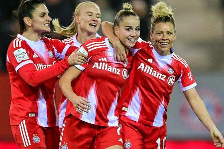 3:0 nach 25 Minuten: Bayern-Frauen bereit für Arsenal-Gipfel