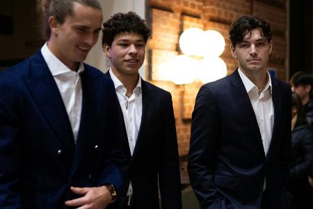 ATP Finals: Zverev startet am Sonntag gegen Shelton