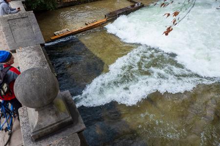 Wann der Surfspot wieder funktionsfähig ist, ist unklar. 