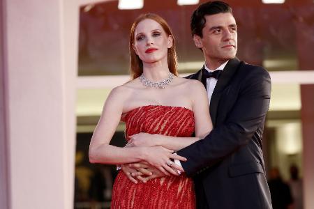 Jessica Chastain und Oscar Isaac in Venedig 2021