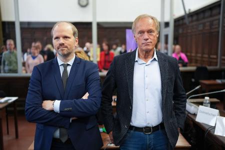 Gerhard Dellings Verteidiger David Rieks meint, dass der Vorwurf der Beihilfe zur Kindesentziehung gegen seinen Mandanten nicht zutrifft. 