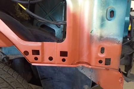 Rost behandelt, VW T4, Youngtimer, Restauration, Camping