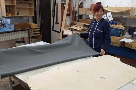 Stoff, VW T4, Youngtimer, Restauration, Camping