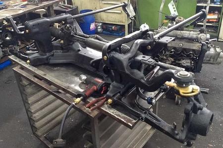 Aggregateträger, VW T4, Youngtimer, Restauration, Camping