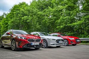 Audi A3, BMW 2er GC, Mazda 3