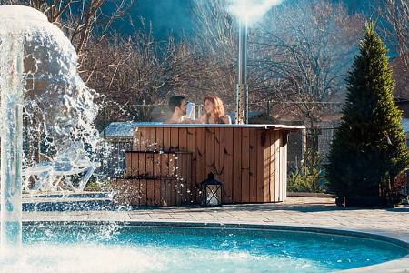Spa, Winter, Wellness