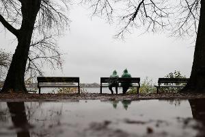 Erstmal ist Schmuddelwetter angesagt.