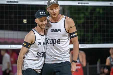 Beach-WM: Ehlers/Wickler vorzeitig in der K.o.-Runde