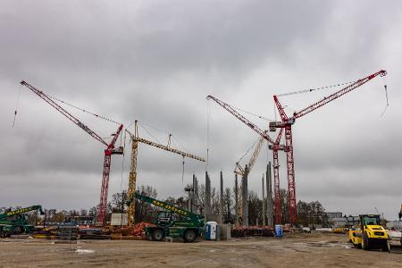 Das Rechenzentrum entsteht auf dem Gelände des ehemaligen Kraftwerks Lübbenau.