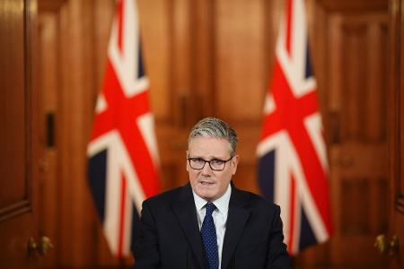 Die britische Regierung von Keir Starmer kündigt eine weitreichende Asylreform an. (Archivbild)