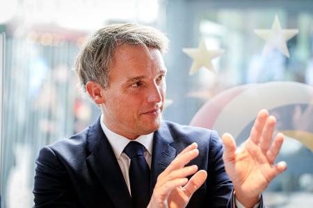 SAP-Chef Christian Klein und weitere Firmenvertreter waren zu Gast beim Digitalgipfel. 