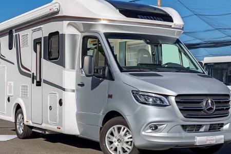 Außenaufnahme, Wohnmobil, Sprinter