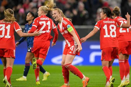 Nach Arsenal-Coup: Bayern-Frauen vor Schlüsselspiel bei PSG