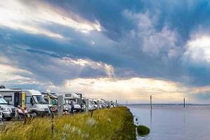 Wohnmobile, Nordsee, Camping, Urlaub