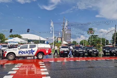 Wenige Tage vor Konferenzende trieb ein Feuer die Konferenzteilnehmer auf die Straße. (Archivbild)