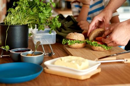 Lebensmittel außerhalb des Kühlschranks lagern