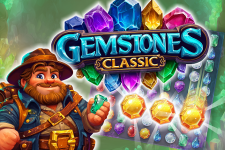 Gemstones Classic: Kombiniere Kristalle zu Dreierreihen