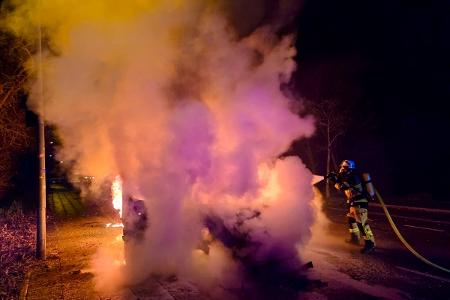 Brennendes Fahrzeug
Foto: Feuerwehr Essen