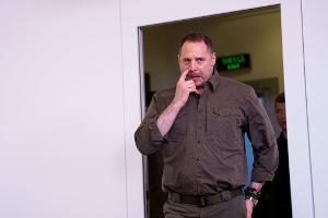 Nach Ermittlungen von Korruptionsfahndern ist Andrij Jermak, Leiter des Präsidialamtes der Ukraine, zurückgetreten. (Archivbild)