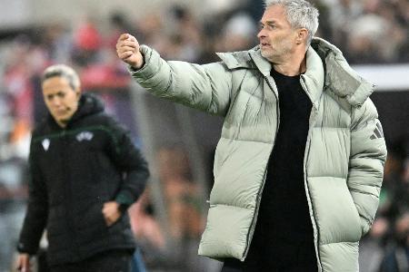 Wück nach verschenktem Sieg bedient: 