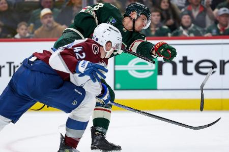 NHL: Siebter Sieg in Folge für Minnesota und Sturm