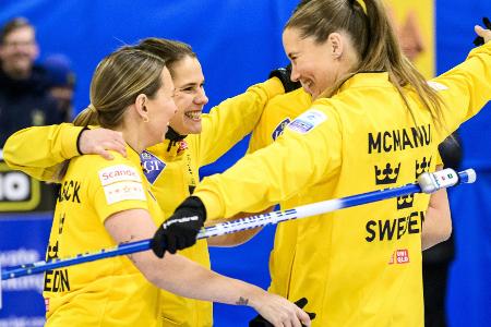 Curling-EM: Schwedens Frauen holen Gold