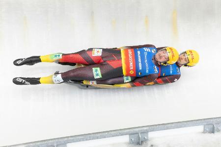 Orlamünder/Gubitz und Eitberger/Matschina bei Olympia-Test vorn